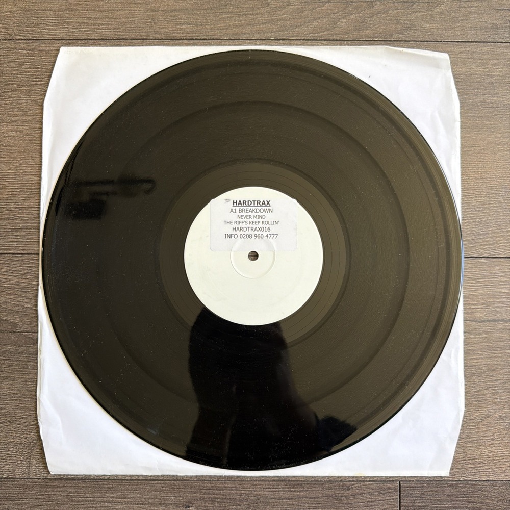 A1 Breakdown - Nevermind / The Riffs Keep Rollin', 12" Vinyl Hard Trax Trance